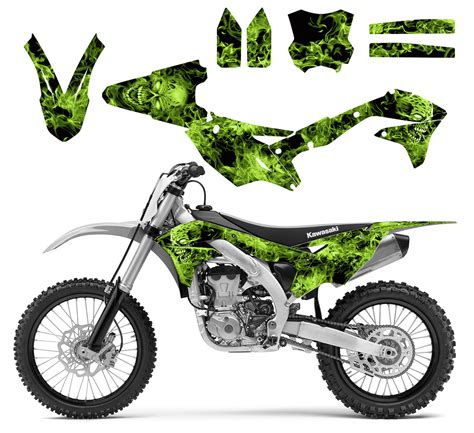 Kungfu Graphics Custom Decal Kit For 2019 2020 2021 2022 2023 Kawasaki