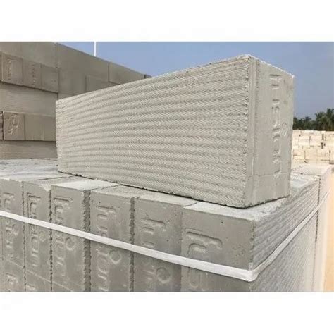 Autoclaved Aerated Concrete 150mm Fusion AAC Block 24 In X 8 In X 2 In