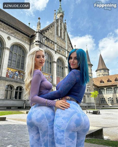 Eva Elfie Riae Flaunt Their Sexy Nude Boobs In Zurich AZNude