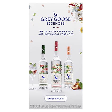 GREY GOOSE ESSENCES WHITE PEACH R MARY 750 Ml Liquid Mix