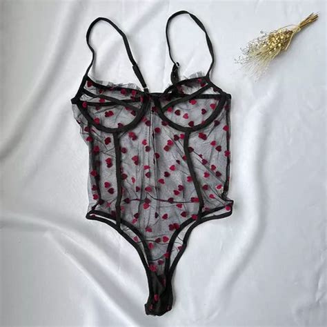 Body Tule Transparente Cora O Sexy Lingerie Sensual Sexy Parcelamento Sem Juros