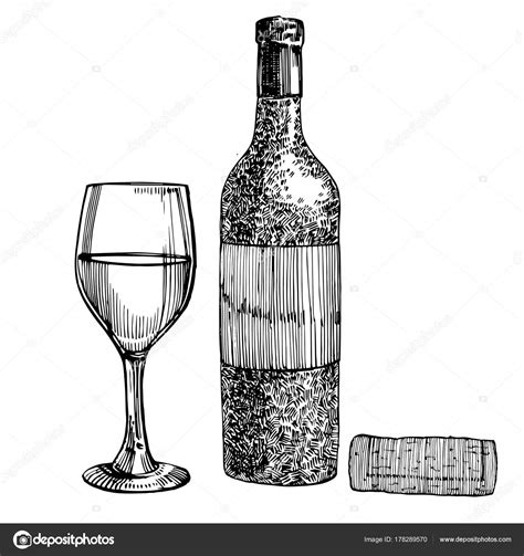 Dessin Bouteille De Vin Dessin