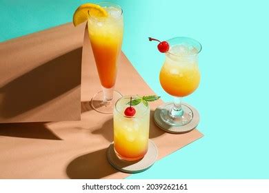 Glasses Tasty Sex On Beach Cocktail Stock Photo 2039262161 Shutterstock
