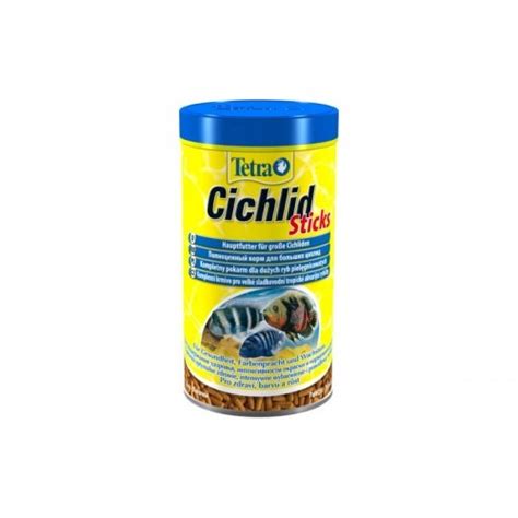 Tetra Cichlid Sticks 100мл, корм для всех видов цихлид в палочках ...