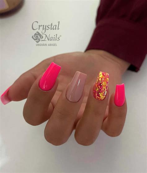 Casual Nails To Inspire You Casual Nails Crystal Nails Hot Nails
