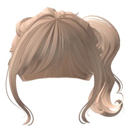 Gyaru Swoopty Side Pony Blonde Roblox