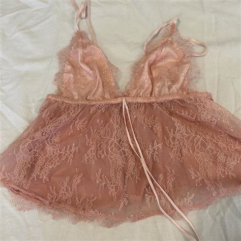 Victorias Secret Lingerie Two Piece Sleep Set Size Depop