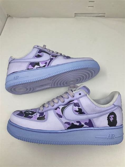 Custom Bape Air Force 1 Custom Grailed