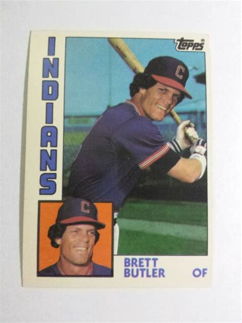 BRETT BUTLER 1984 TOPPS TRADED BASEBALL CARD 20T C6857 EBay