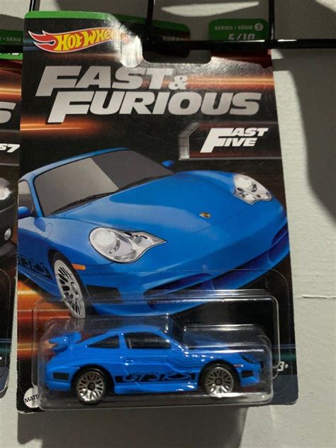 Hot Wheels Fast Furious Porsche Gt Rs Toys Collectibles Mainan Di Carousell
