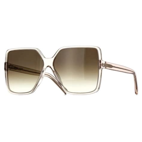 Mileageplus Merchandise Awards Saint Laurent M Women S Acetate Sunglass Nude