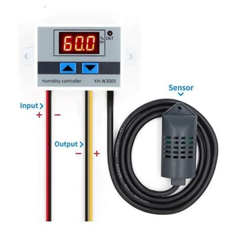 XH W3005 Digital Hygrometer Switch Controller Humidity Sensor 0 99 RH