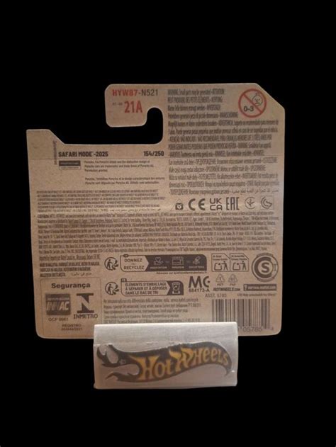 Hot Wheels Safari Mode Porsche Rallye S