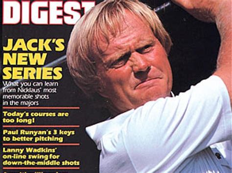 Jack Nicklaus Golf Digest Covers Golf Digest