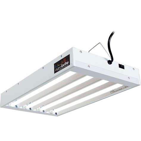 Agrobrite T5 2ft 4 Tube Fixture With 6400k Bulbs