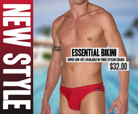 Style Brief Andrew Christian Essential Bikini Underwear News Briefs