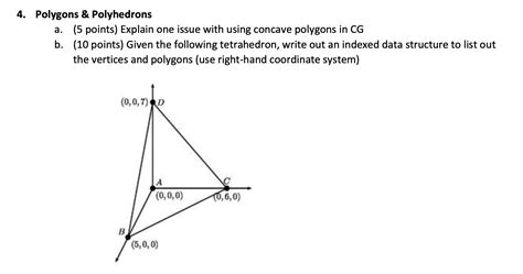 4 Polygons And Polyhedrons A 5 Points Explain One