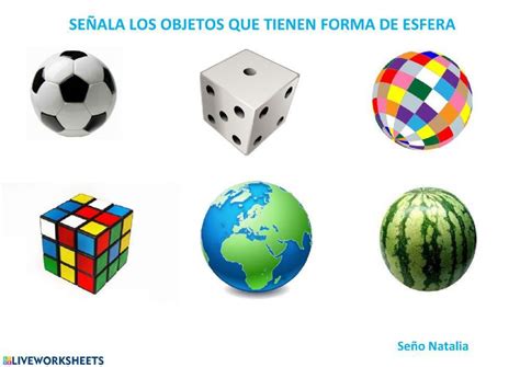 Objeto Em Forma De Esfera - Objetos Com Forma De Esfera - FDPLEARN