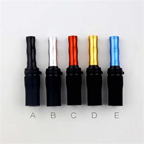 Высокое качество аксессуары для курения шланг рот советы алюминиевый ...