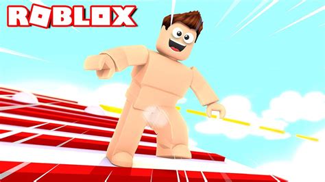 Jugando Un Obby Desnudo En Roblox Youtube