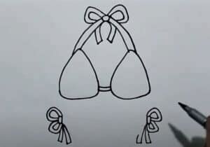 How To Draw A Bikini