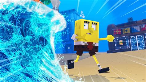 Minecraft Spongebob Tsunami Challenge Bikini Bottom YouTube