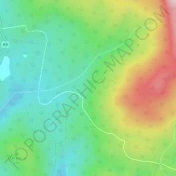 Mapa Topogr Fico Tasman Peninsula Altitud Relieve