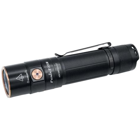 Fenix Flashlight E R Rechargeable Edc Flashlight Black E R