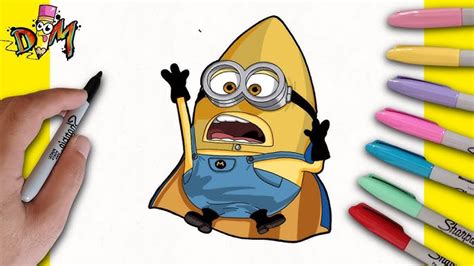 Desenhar Minions Na Banana - Como Desenhar Banana Dos Minions Meu Malvado Favorito