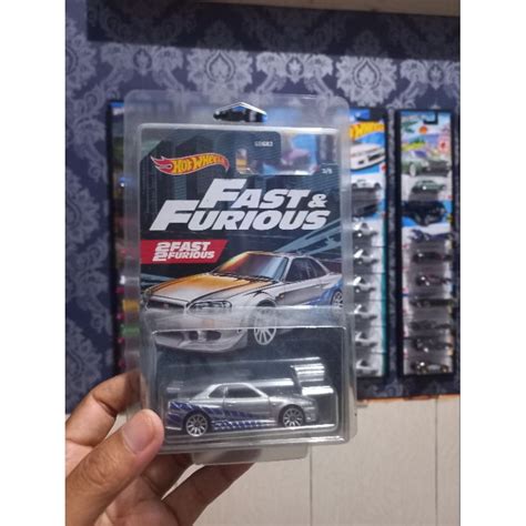 Jual Hot Wheels Fast Furious Nissan Skyline Gt R Bnr Shopee Indonesia