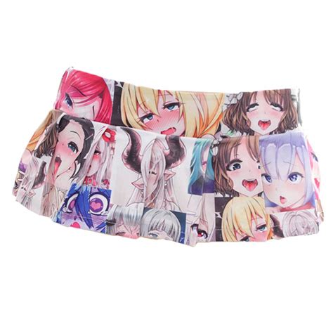 Buy Sexy Ahegao Skirt Hentais Anime Cosplay Lingerie Costume Kawaii Japanese Schoolgirl Mini