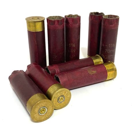 Red Shotgun Shells 12GA Federal Gold Medal Paper Hulls 12 Gauge – Craft ...