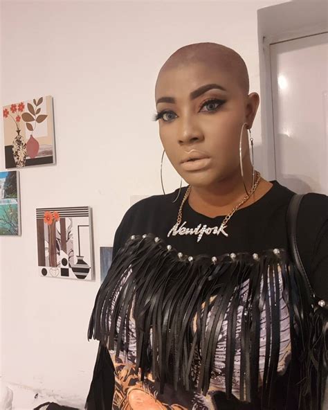 Nollywood Actress Angela Okorie Goes Bald Photos Torizone