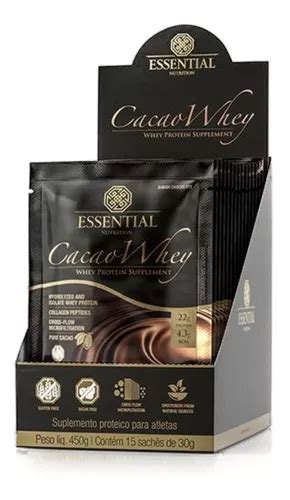 Cacao Whey Protein Isolado E Hidrolisado 420g Essential Nutrition