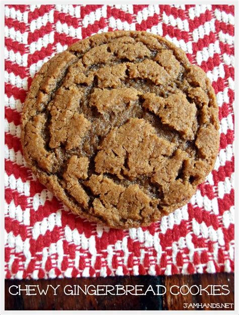 Chewy Gingerbread Cookies