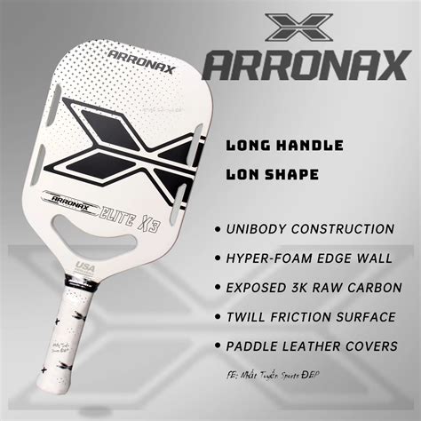 Vợt Pickleball Arronax Elite X3 Chính hãng Shopee Việt Nam