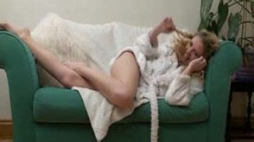 Hot Blonde MILF Sofa Phone Sex Porn