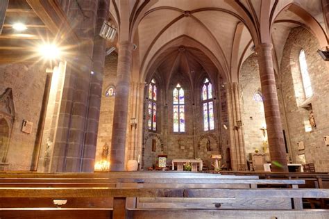 Premium Photo Interior Of The Notre Dame Of Assomption Church Saint