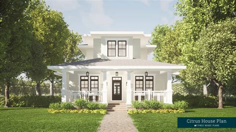 Citrus Four Bedroom House Plan With Large Porches Created By Tyree