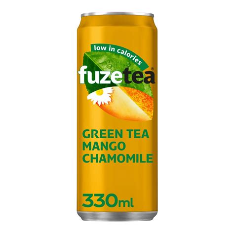 Fuze Tea Mango Chamomile Blikjes 33cl Tray Prijs 1615 Kopen
