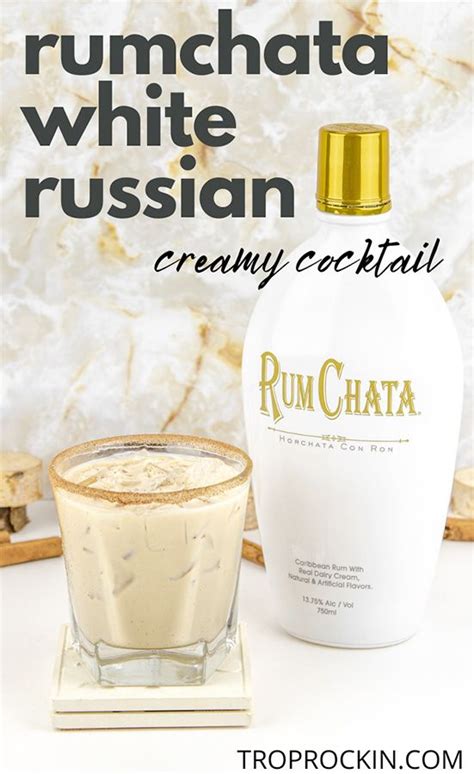 Rumchata White Russian Cocktail Love Rumchata Drinks This Is A Creamy