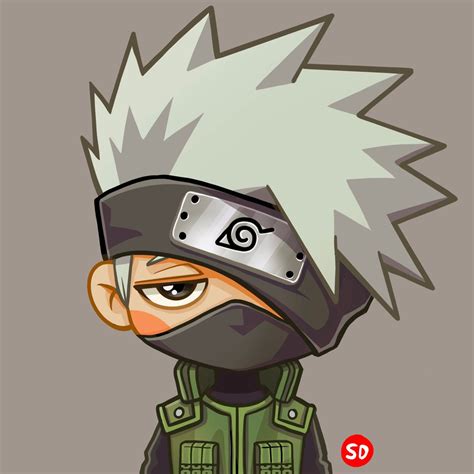 Draw Cute Kakashi Hatake Naruto Chibi Timelapse YouTube Chibi