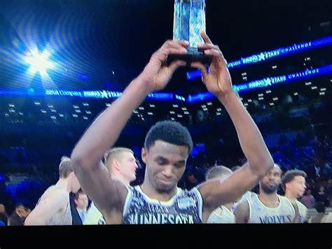 Andrew Wiggins was named MVP as the World dominated USA 121-112 in a