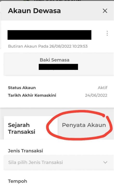 Cara Semak Penyata Tabung Haji TH Online