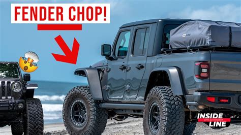 How To Jeep Gladiator Rubicon Fender Chop Wrugged Ridge Led Lights