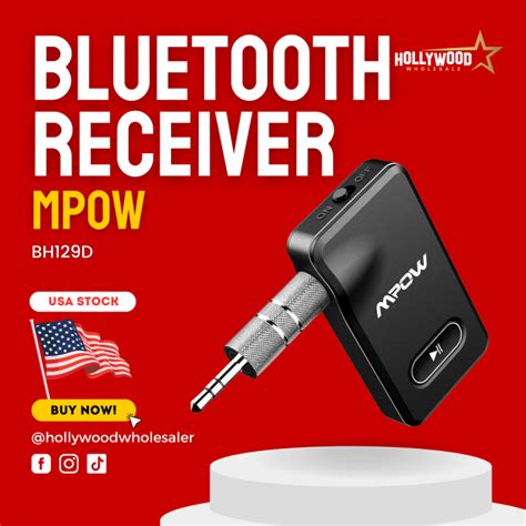 Bluetooth Receiver MPOW BH129D Lazada