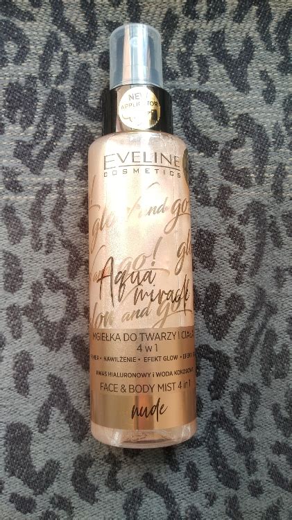 Eveline Cosmetics Glow Go Aqua Miracle Highlighting Face Mist In Nude Ml Inci Beauty