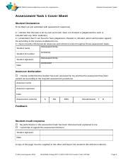 BSBMGT 605 Student Assessment Task 1 Docx BSBMGT605 Provide