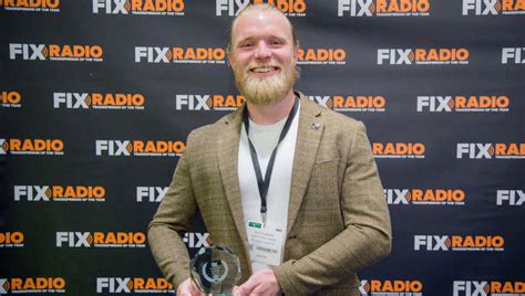 Alex Burman Wins Fix Radios Carpenter And Joiner Of The Year Award Fix