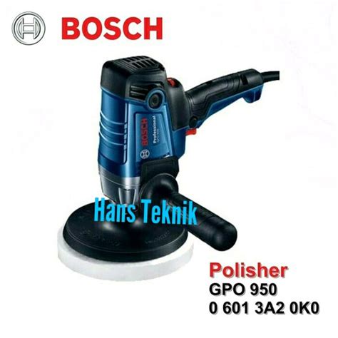 Jual Bosch GPO 950 Mesin Poles Amplas 7 Inch Mobil GPO950 Polisher